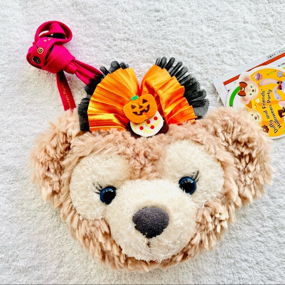 Disney Handbags - Shellie May plush pass holder Tokyo Disney Sea Japan bear mini bag crossbody